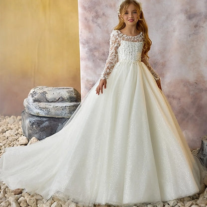Communion Party Dress Flower Girl First Girls'