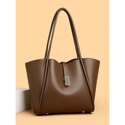 Leder Grün Tasche Tote Faux Damen