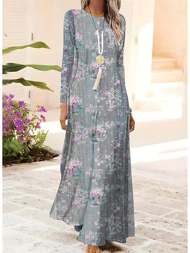 Women's Maxi Dress Shift Dress A Line Dress Party Casual