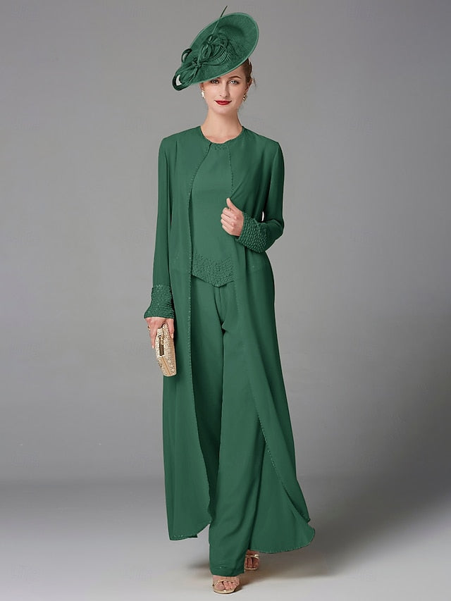 of Beach Bride the 3 Mother Wedding Formal Pantsuit Piece