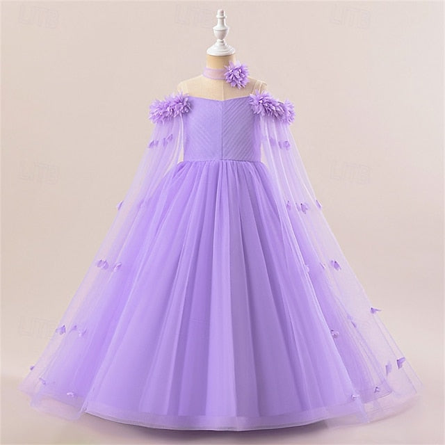 Girls' Princess Flower Girl Dress Kid's