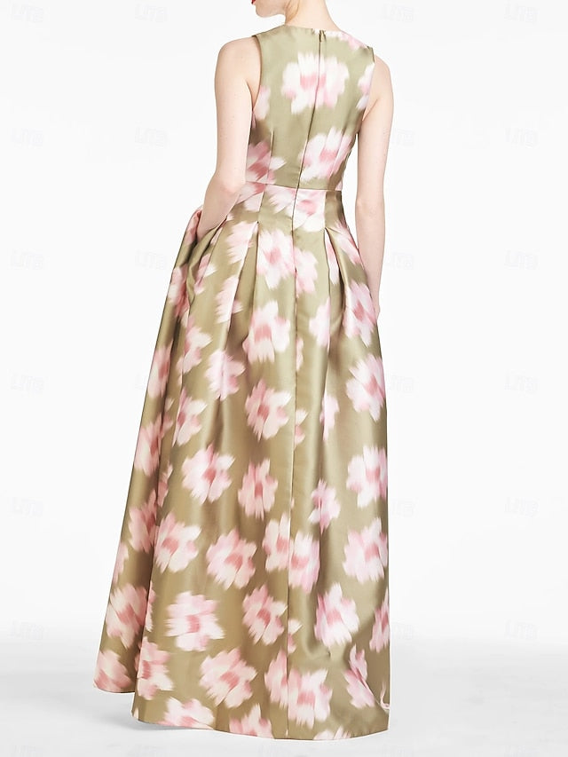 Formal Evening Dress Gown Wedding A-Line High Beach Split