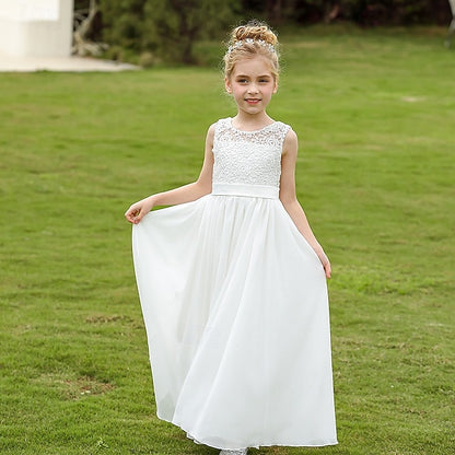 Lace Kid's Flower Girl Girls' Formal Dress