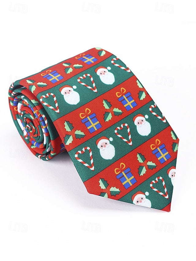 – Festive Holiday Neckwear Christmas Men's Ties and Fun