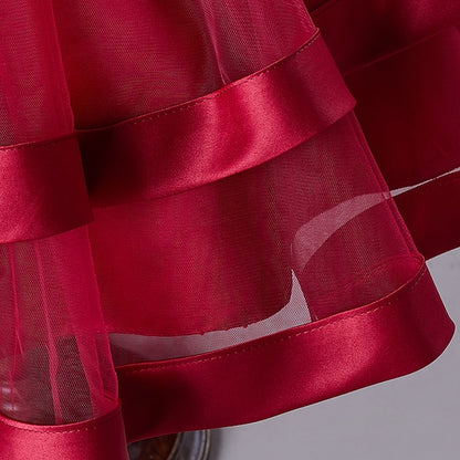 Dress Kids Festival Girls' Sleeveless Sequin Party Wedding