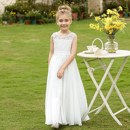 Lace Kid's Flower Girl Girls' Formal Dress
