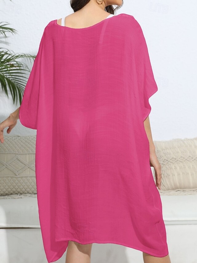 Women's Swimwear Cover Up Swim Dress Rash Guard Swimsuit