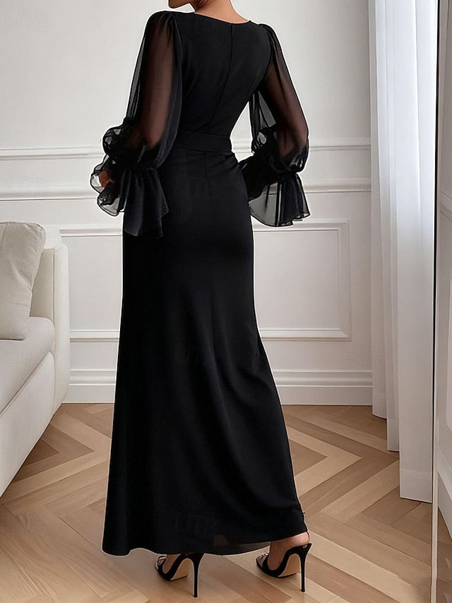 Women's Long Dress Maxi Dress Black Dress Party Dress
