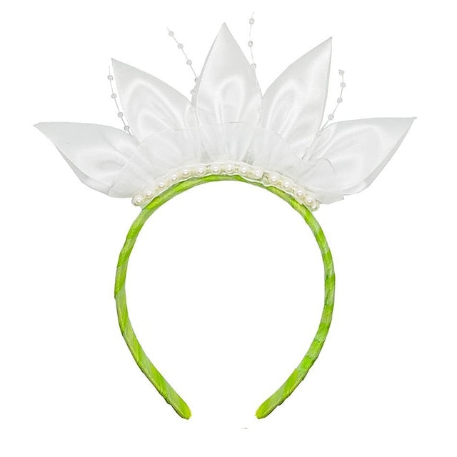 Theme Girl Dress Princess Tinker Fairytale Flower Tiana Bell