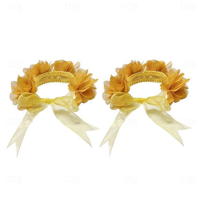 Flower Beauty Girl Princess Cute Dress and Belle Beast the