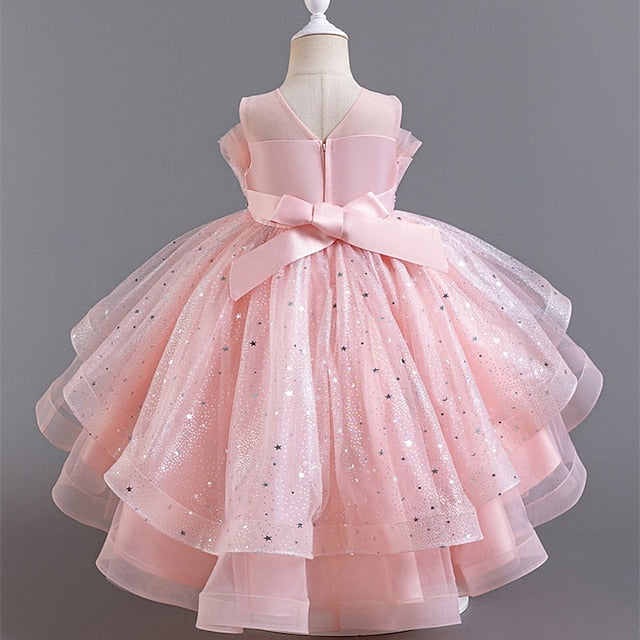 Girl Girls' Kid's Flower Princess Dress