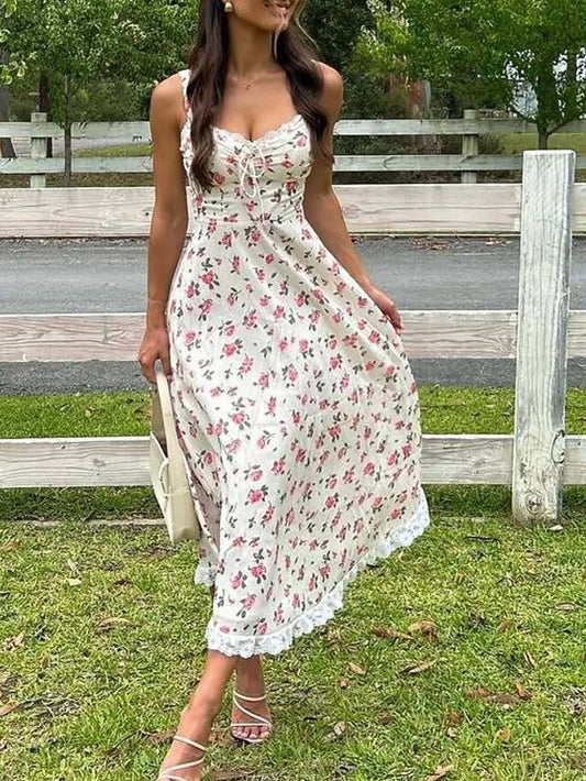 Women's Maxi Dress A Line Dress Slip Dress Vacation Casual