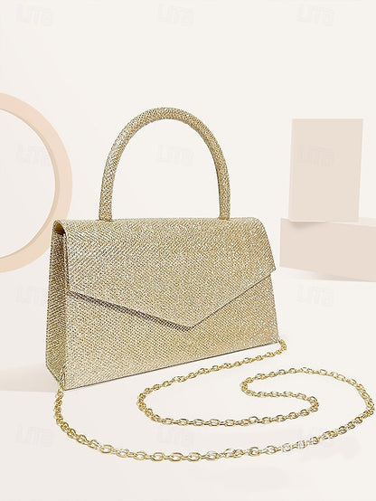 Bags Women's Shoulder Polyester Flap Evening Bag Clutch