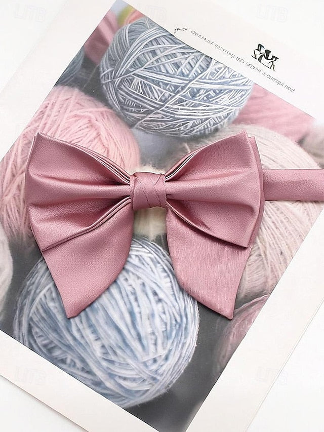 in Bow Colors Multiple Tie Satin Men's