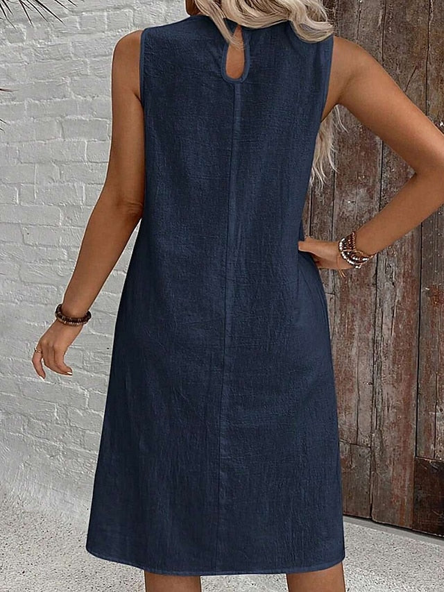 Women's Midi Dress Summer Dress Casual Daily Regular Fit