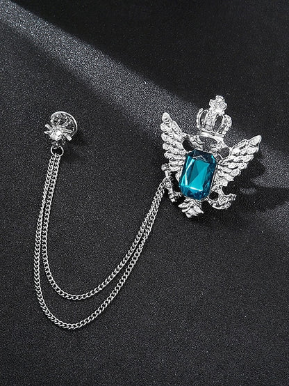 Brooch Deer Men's Lapel Pin Christmas with