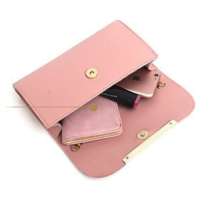 Leather Women's Set Tote 3-Piece Pink Faux - Handbag