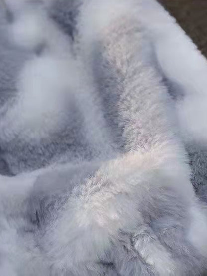 Women's Coat Warm Jacket Fleece Fur Faux Teddy