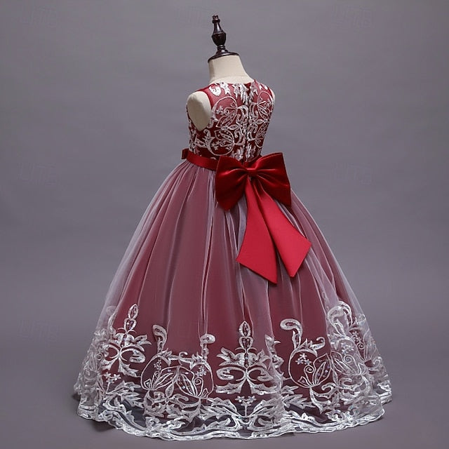 Girls' Dress Girl Flower Kid's Princess