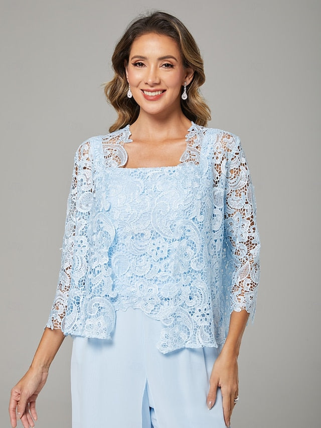 Formal Mother Pantsuit Piece the Dress Guest Bride 3 of Wedding