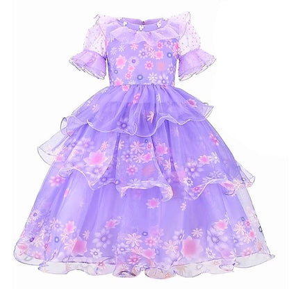 Isabela Girl Fairytale Encanto Madrigal Dress Flower Princess