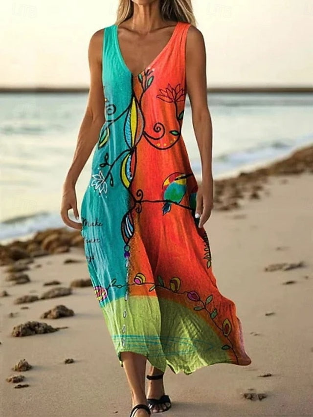 Women's Long Dress Maxi Dress Casual Dress Tank Dress