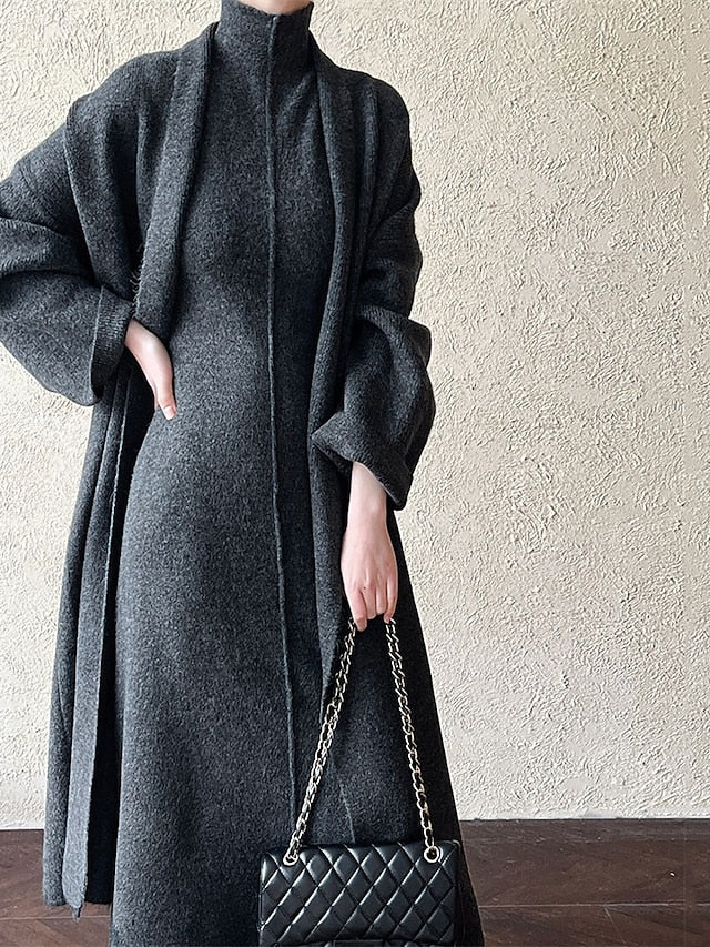 Women's Long Dress Maxi Dress Sweater Dress Knit Dress