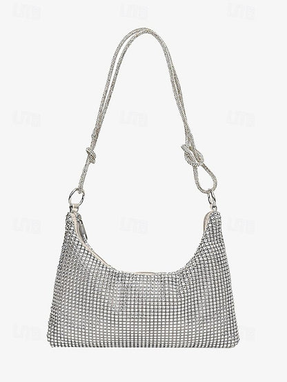 Elegant Women's Rhinestone – Evening Bag Handbag Shoulder