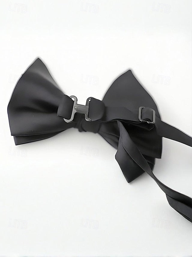 in Bow Colors Multiple Tie Satin Men's