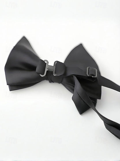 in Bow Colors Multiple Tie Satin Men's