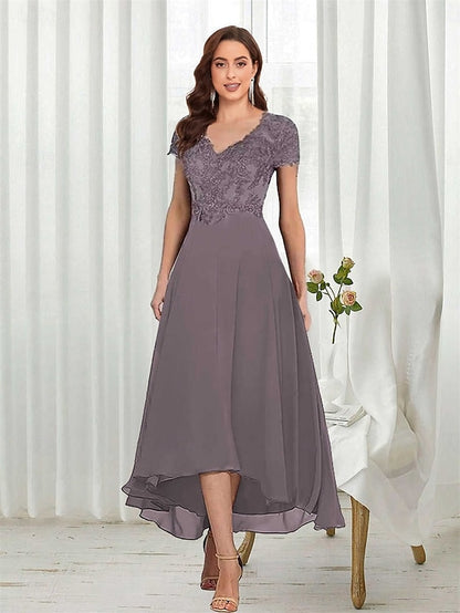 Bride Elegant Dress A-Line of V the Simple Mother Neck
