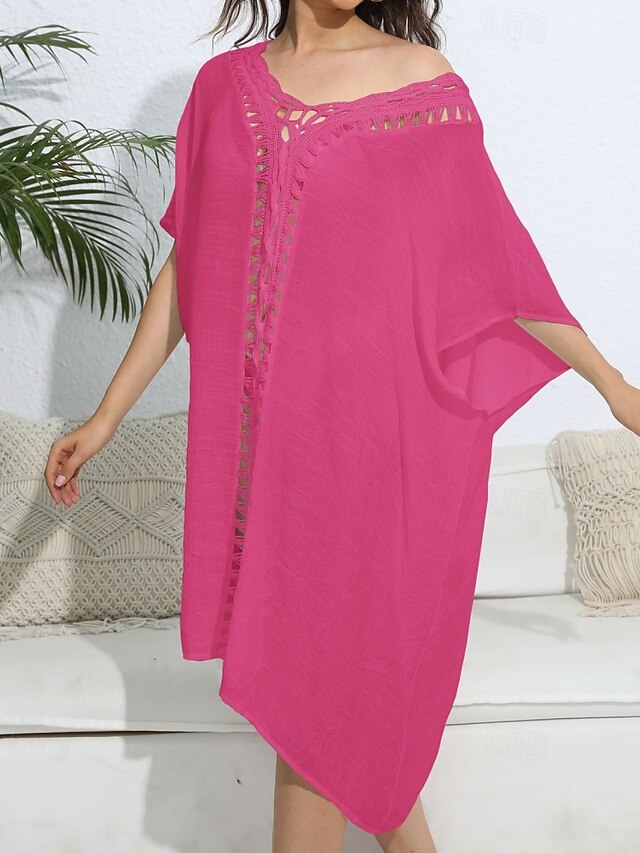 Women's Swimwear Cover Up Swim Dress Rash Guard Swimsuit