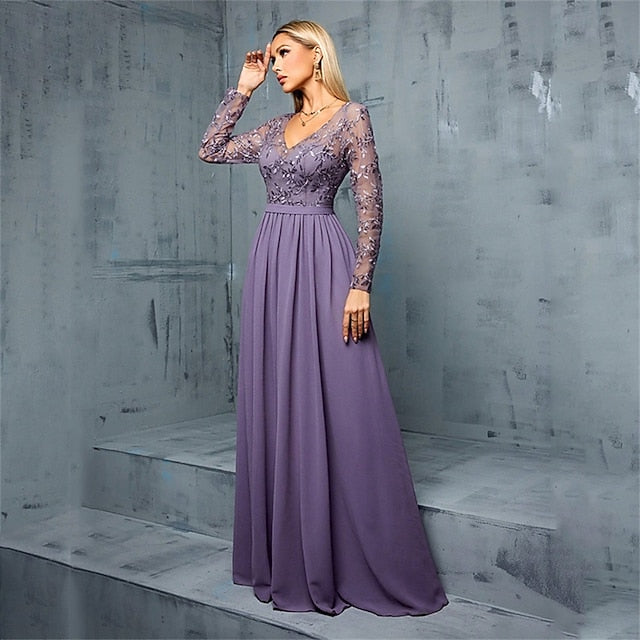 Dresses A-Line Dress Elegant Guest Quinceanera Wedding