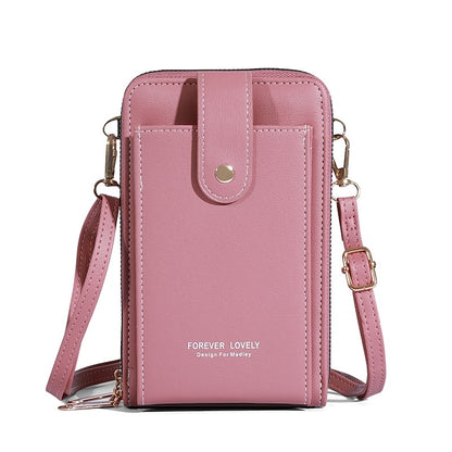 Handy PU Damen Tasche Schulter Crossbody