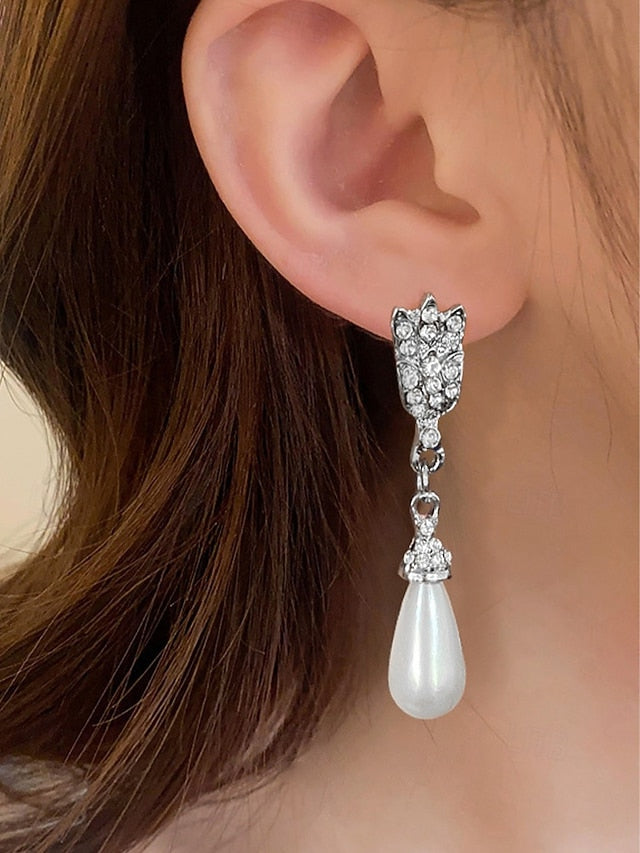 Double-Layer Pearl Necklace Bridal – Elegant Jewelry Set