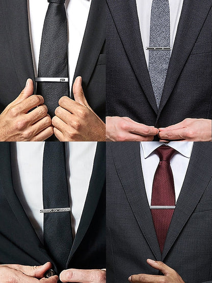 Clip - Men's Metal Tie Slim