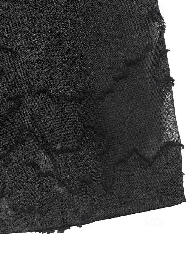 Women's Mini Dress Lace Dress Peplum Dresses Modern Outdoor