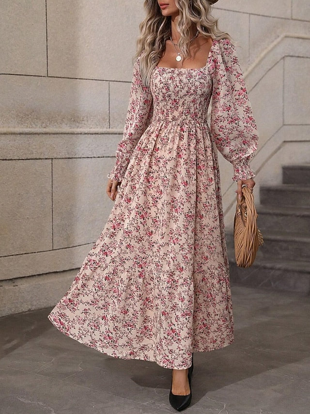 Women's Maxi Dress A Line Dress Casual Daily Regular Fit