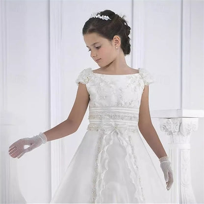 Girl Flower Girls' Dress Lace Kid's Formal