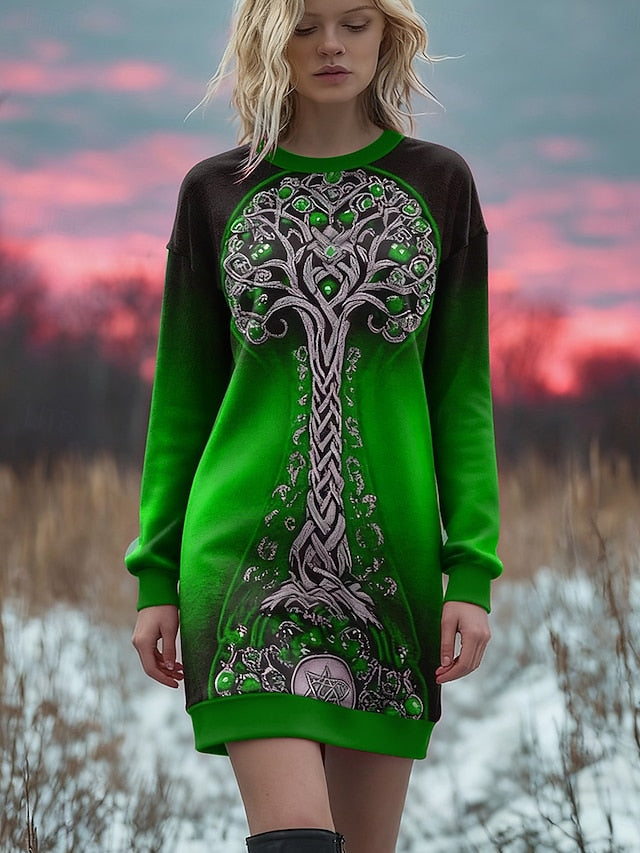 Women's Mini Dress Shift Dress Casual Weekend Regular Fit