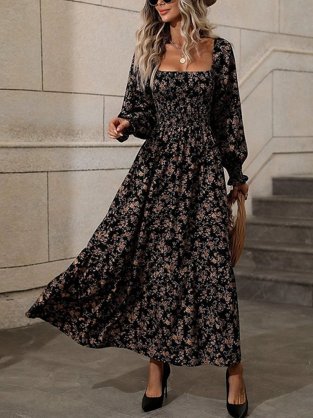 Women's Maxi Dress A Line Dress Casual Daily Regular Fit