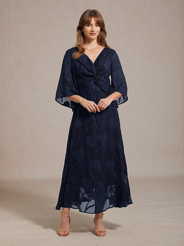 Women's Maxi Dress Chiffon Dress Elegant Daily Vacation