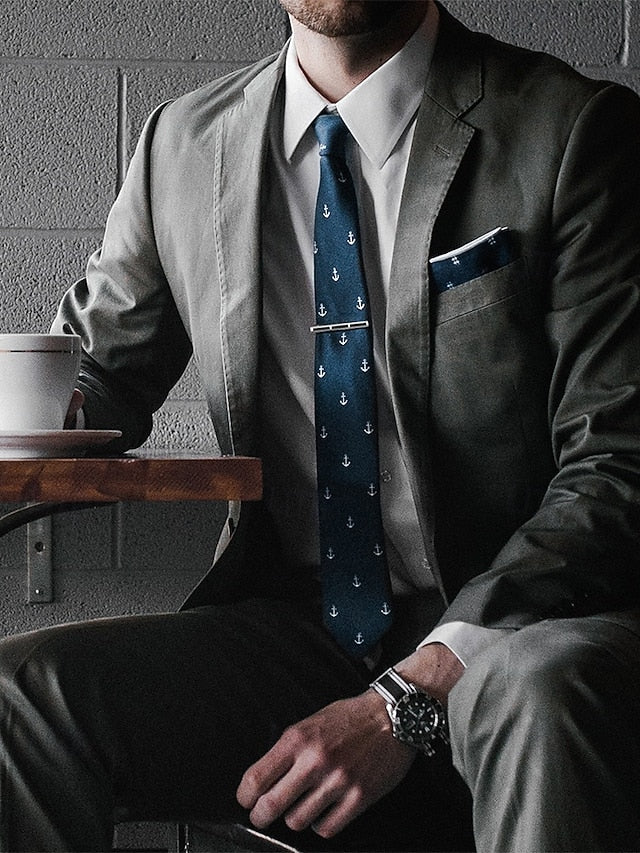 Clip - Men's Metal Tie Slim