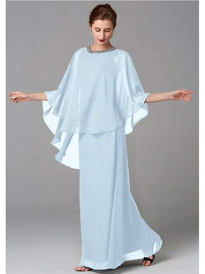 Elegant Plus the A-Line Wedding Size Bride of Guest Mother Dress