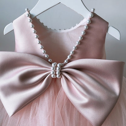 Wedding Party Flower Dress Girls' Princess Girl