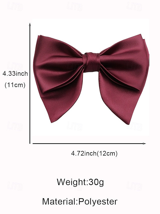 in Bow Colors Multiple Tie Satin Men's