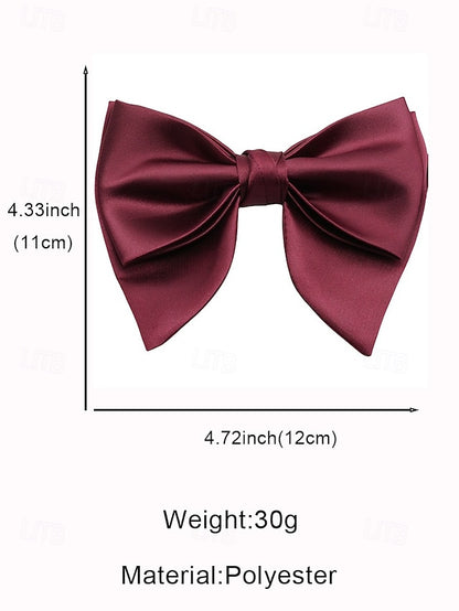 in Bow Colors Multiple Tie Satin Men's