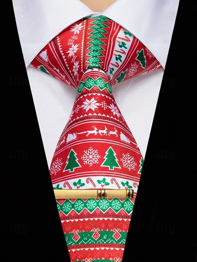 – Festive Holiday Neckwear Christmas Men's Ties and Fun