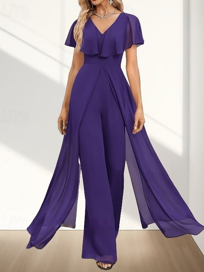 Wedding Bride of Pantsuit Dress Guest Jumpsuit / the Mother