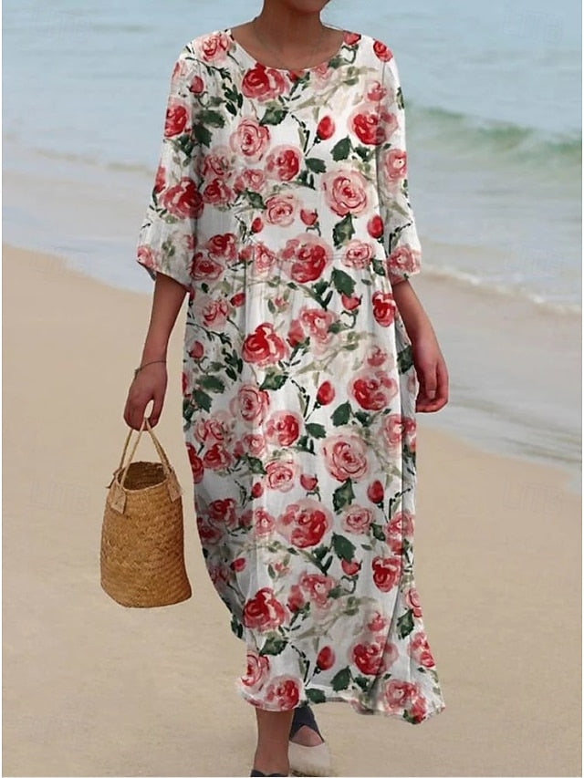 Women's Maxi Dress Sundress Shift Dress A Line Dress Summer